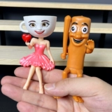 Tongtong Stick человек капучино девушка cp фигурка зарубежные горы и моря негабаритная кукла модель орнамент игрушка