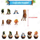 Тунг Тунг Сахур Американская классика гор и морей тематическая вечеринка по случаю дня рождения украшение композиция из воздушных шаров с флагом Тралало