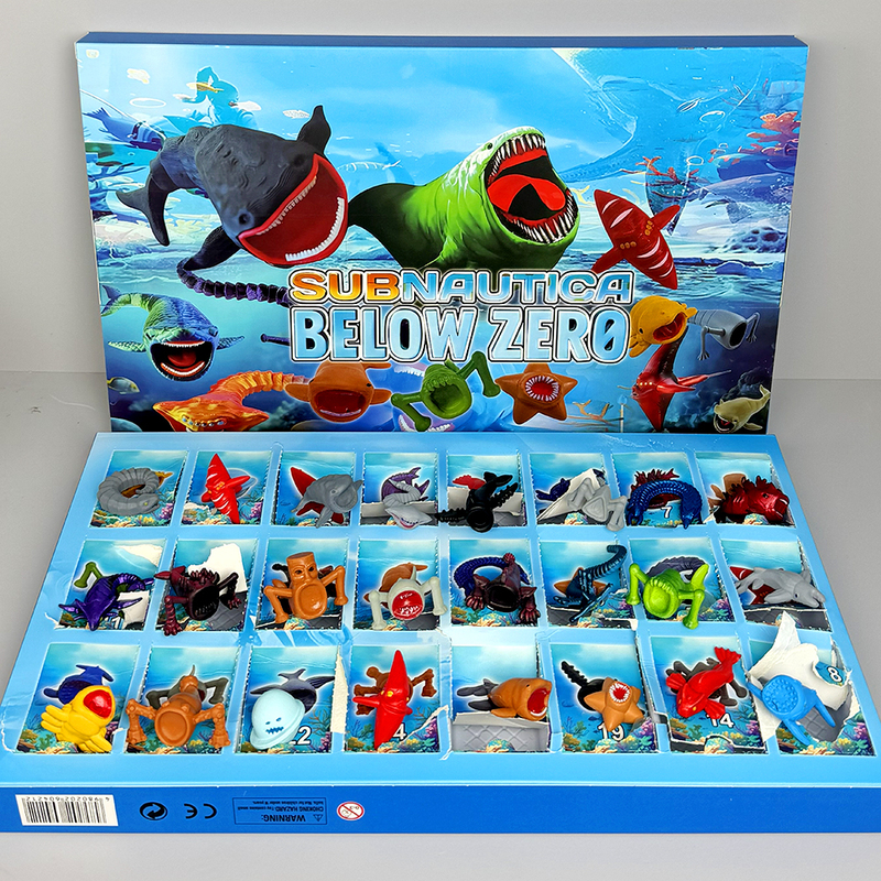 Deep Sea Monster Figure Gift Pack 24 Exquisite Figures Children's Surprise Blind Box Poke Fun Toys Gift Deep Sea Monster Figure Gift Pack 24 Exquisite Figures Children's Surprise Blind Box Poke Fun Toys Gift