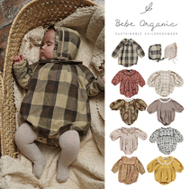 6Z does not change bebe organic FW22 children leap long sleeves lace-wrapped tire hat