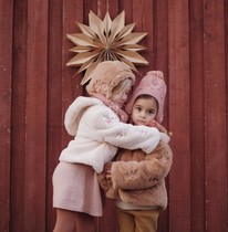 Little spot FW20 Louise misha Autumn Winter Children Baby eco-friendly fur hooded jacket 11