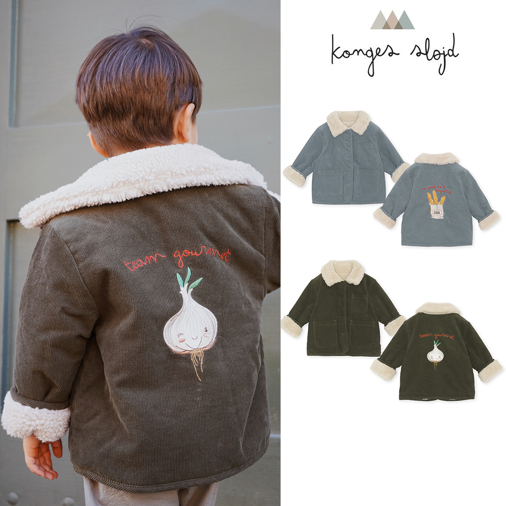 60 Not to change Danish Konges slojd FW22 Autumn and Winter Children's Corvy Warm Double-sided Cover