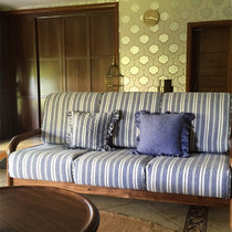 Linen sofa cover Nordic non-slip simple modern cover cloth towel sofa dust cover universal customization