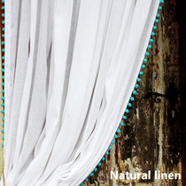 French linen fabric exported to Europe and the United States special wide fabric suitable bedding curtain home fabric multi-color into special price