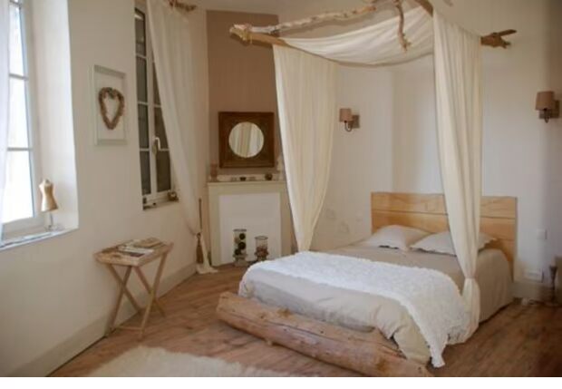 rèm cửa vải tòa giường vỏ Âu Mỹ nước Shaman bốn cột màn ngủ nôi Hood khuẩn - Bed Skirts & Valances rèm khung giường ngủ 4 trụ