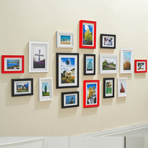 16 boxes creative environmental protection photo wall Photo wall living room bedroom wall photo frame combination