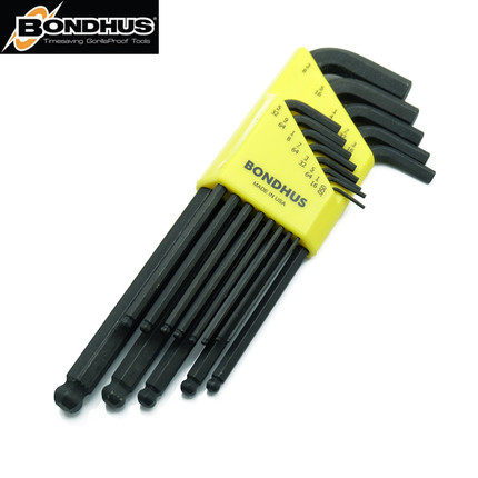 US Bolton BONDUS Yingying lengthened ball head Inner Hexagon Wrench Suit 10937 Original Loaded Imports BLX13