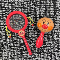 Soothing toys 0 - 6 - 12 months baby grasp 3 newborn baby hand ringing bread Superman sandhammer dial drums