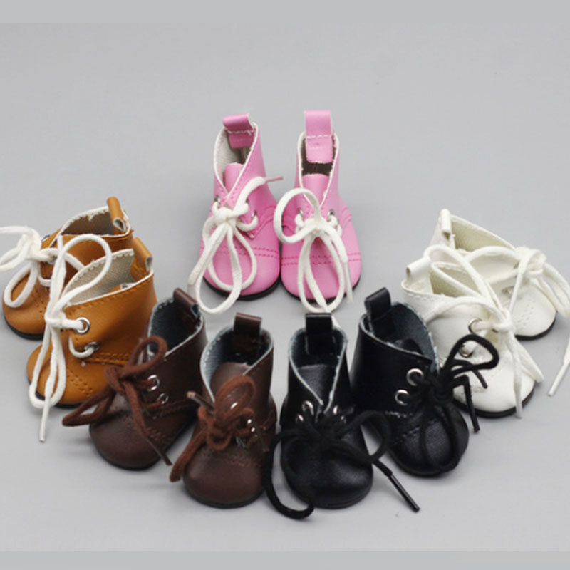20CM doll shoes 20 cm shoes with shoes long Korean 5CM shoes with leather shoes shoes BJD accessories spot