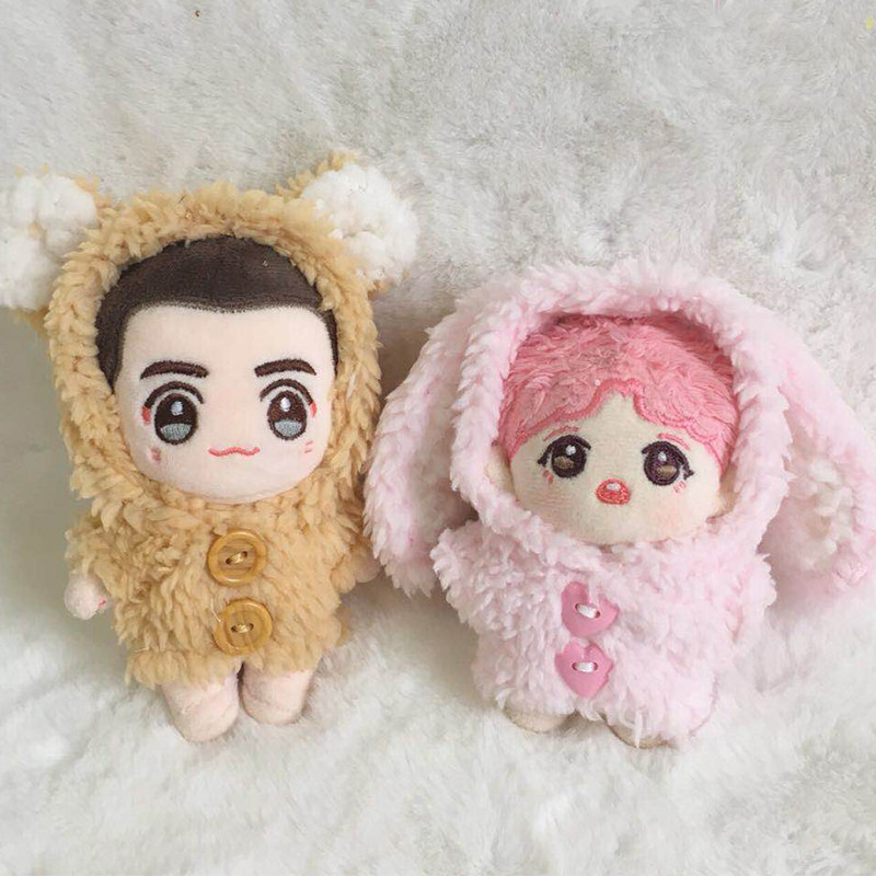 10CM cotton doll clothes spot cute rabbit no attribute 10cm cotton doll clothes replacement raging