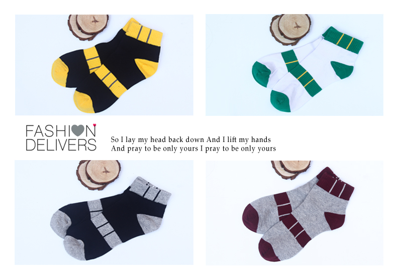 Vớ dài thể thao nam vớ cotton ống mùa thu và mùa đông 12-15 tuổi khử mùi thanh niên trẻ lớn học sinh trung học cơ sở vớ champion