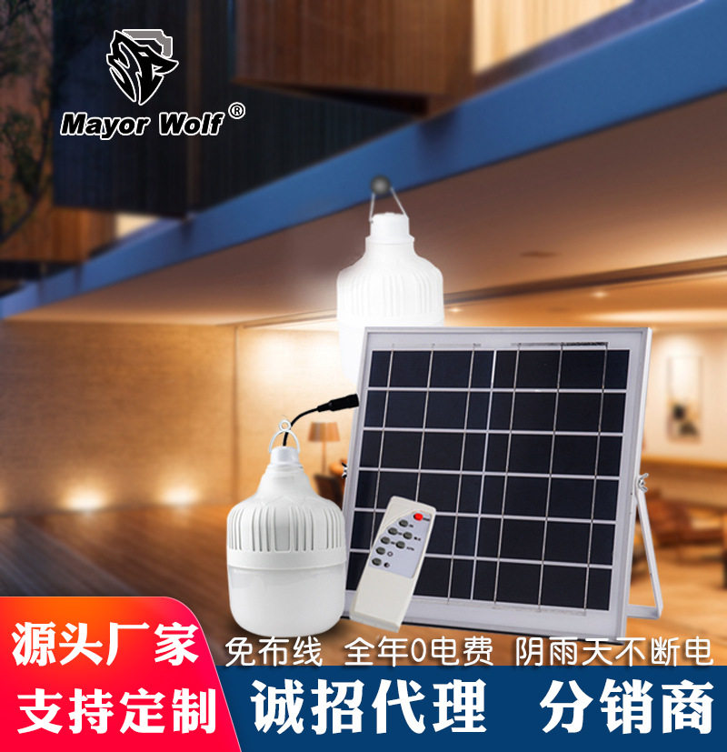 Cross-border LED Solar Charging Ball Bubble Light Home Power Outage Emergency mobile Night Market Spherical Light Pendulum showering