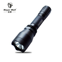  Wolfs eye super bright LED flashlight rechargeable outdoor long-range hernia light High-power concentrated high bay light