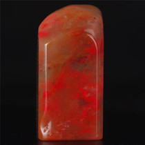 Bahrain chicken blood stone seal Dahongpao Pixiu Changhua Chicken blood ornament Laos Tianhuang hand handle glass frozen codification