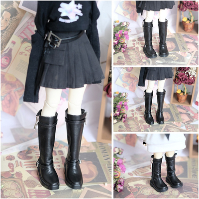 taobao agent [Spot] 6 points/4 points/5 points can be disassembled with BJD and knee hot girl leather boots