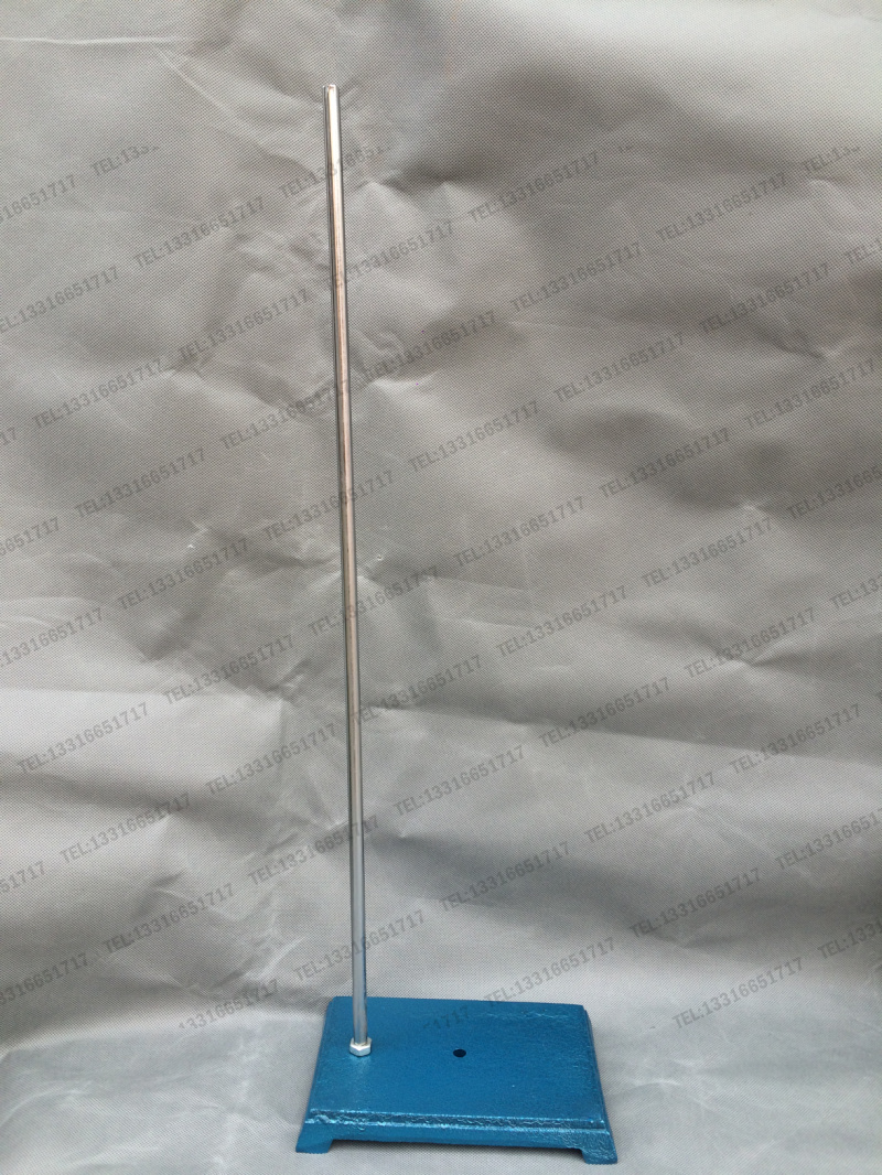 Height 60*L19*W13 Cast iron square seat Iron stand Iron stand Titration rack Fixing rack Blue paint