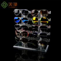 Glasses display stand Sunglasses display props Sunglasses rack Eye display rack Shelf bracket rotating frame
