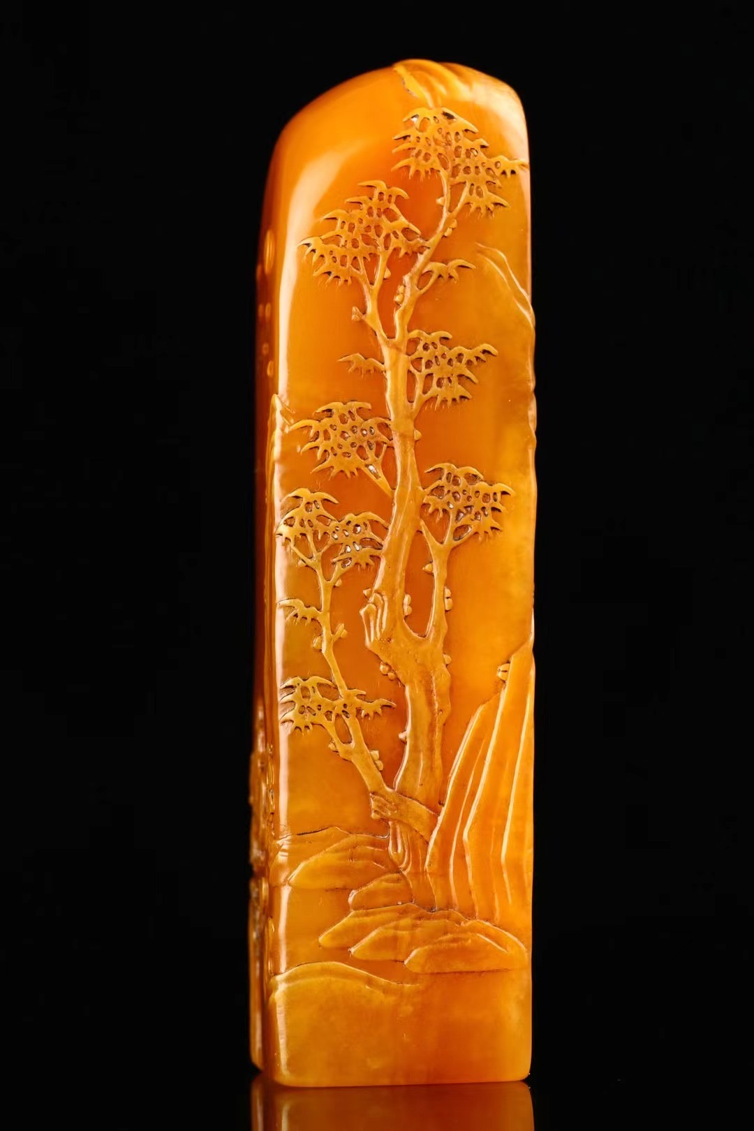 Northern Fields Huangtian Frozen Seal Landscape of Shan, Fujian Shou Mountain Tian Huangshi seal engraving Zhang's name Zhang calligraphy and painting Chapter-Taobao