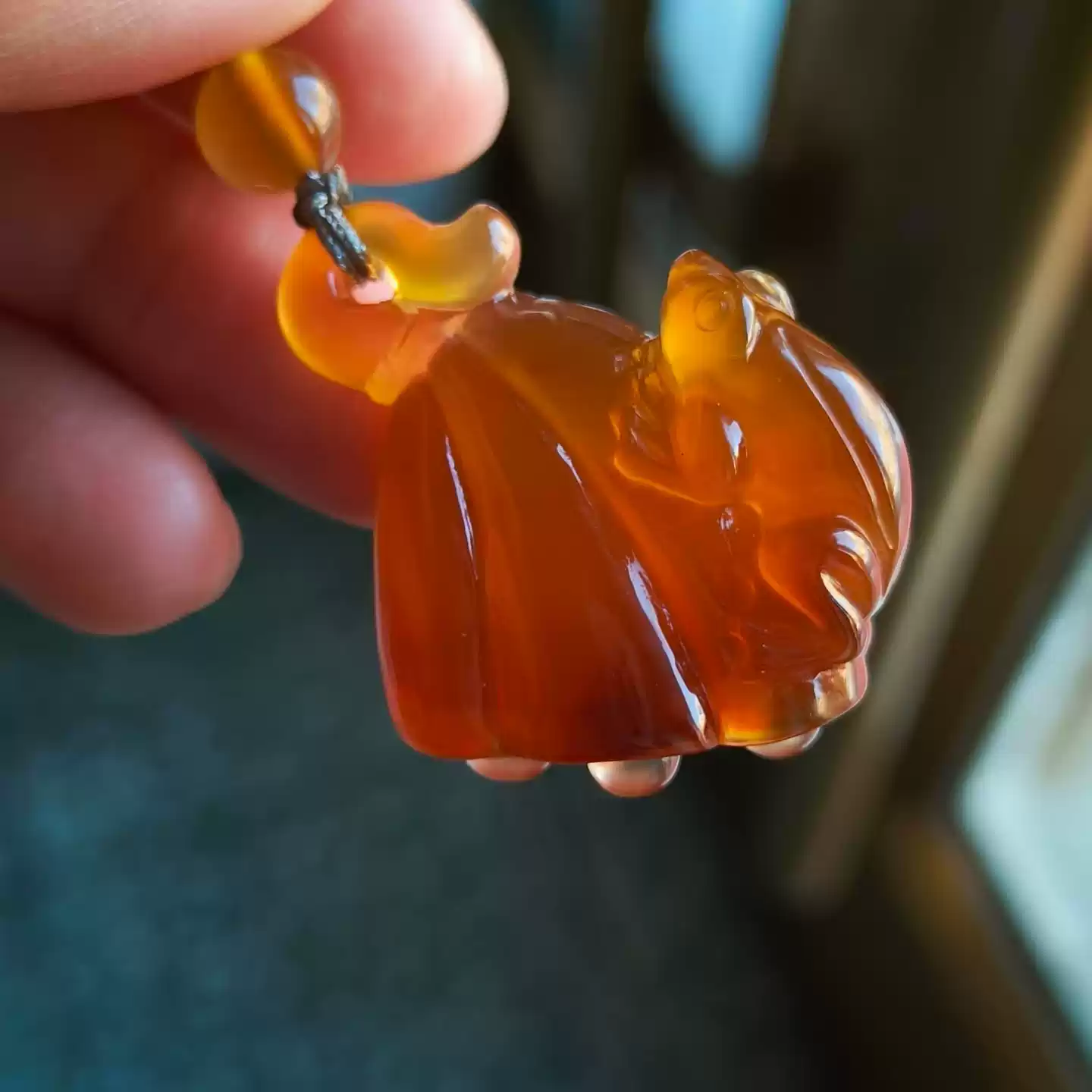 逊克玛瑙原石象形石奇石小乌龟272克黑龙江天然北红收藏摆件完整