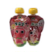 Fruit juice jelly 4 flavors 90g * 9 childrens supplementary snacks can suck puree