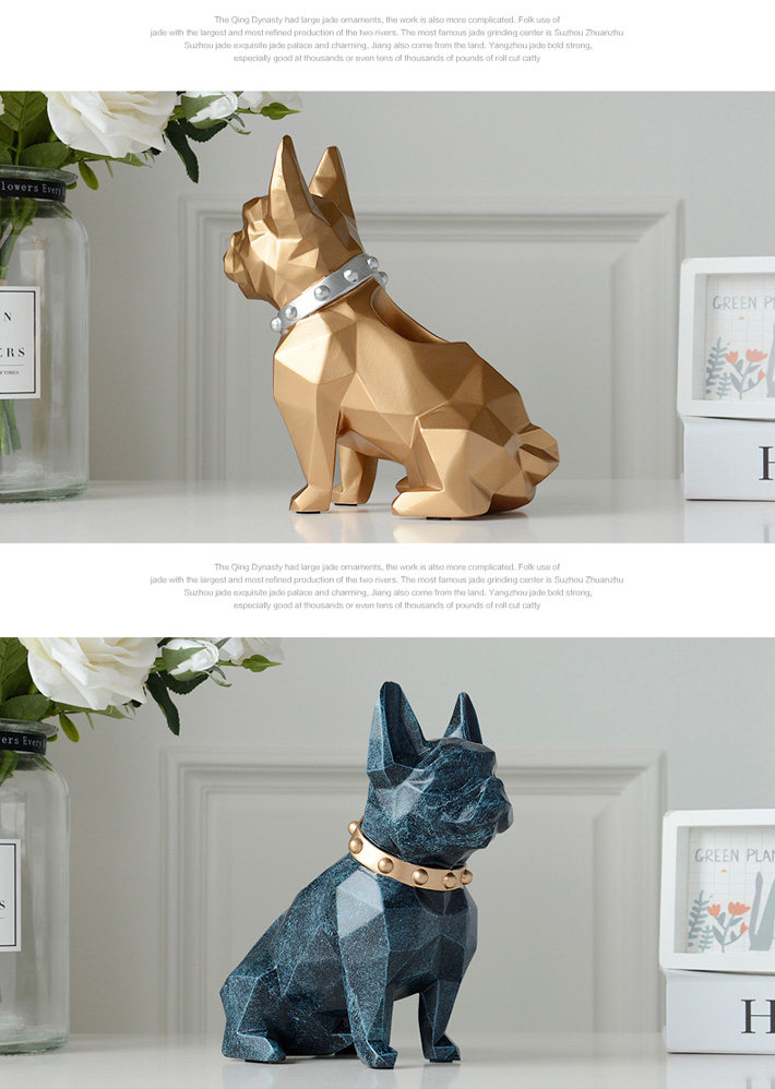 Nordic geometric puppy pen holder