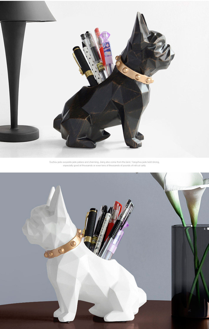 Nordic geometric puppy pen holder