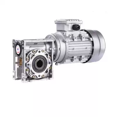 NMRV30 40 50 63 75 worm gear reducer aluminum shell vertical gearbox low speed reducer