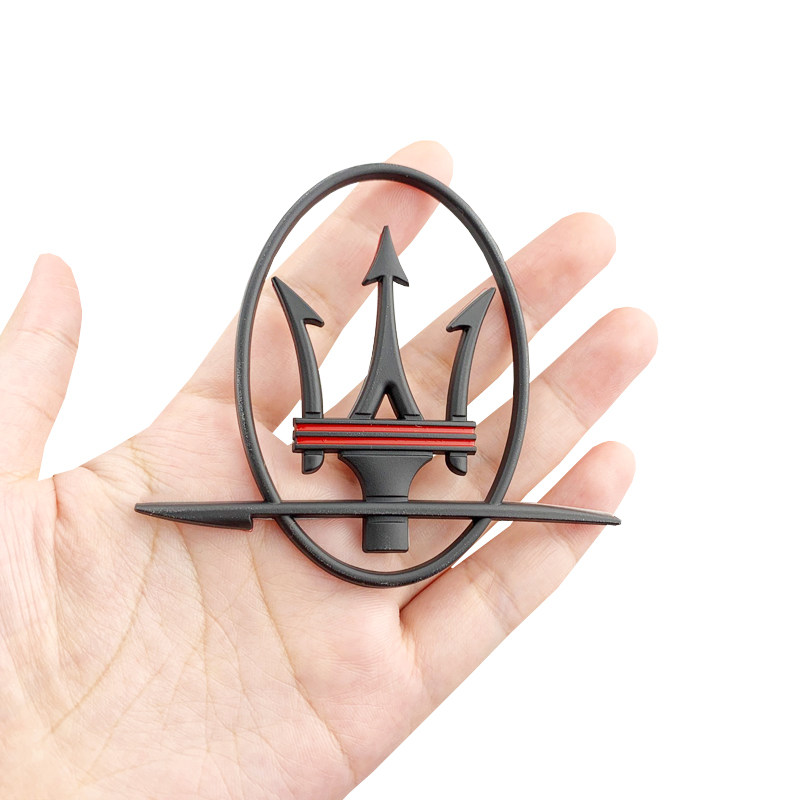 Maserati side punctuate leaf plate mark President Levante Ghibli Ghibli car Label Body sticker Label retrofit