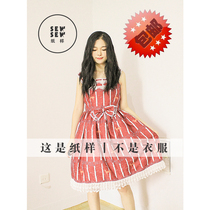 L001 1:1 pattern lolita universal lolita jsk small skirt ISAYLCC