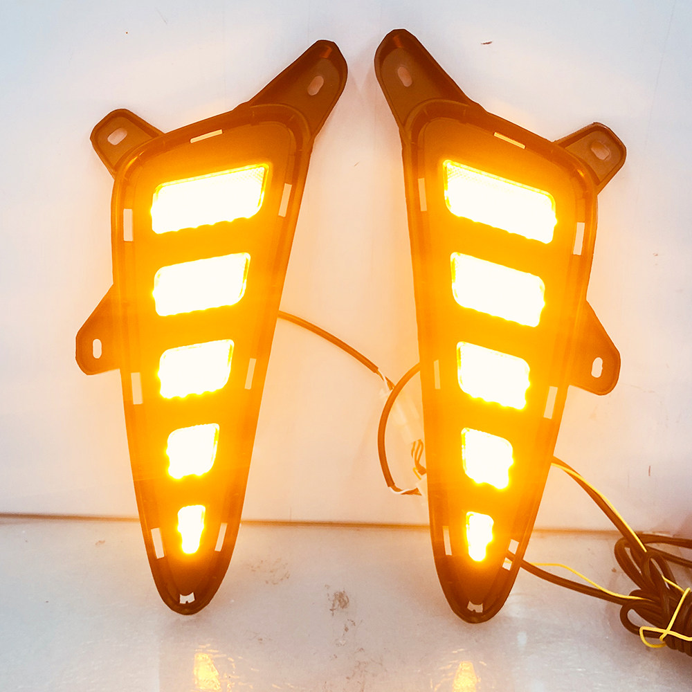 2pcs For Toyota Chr C-hr 2016 2017 2018 2019 Led Drl Daytime Running Light Dayli