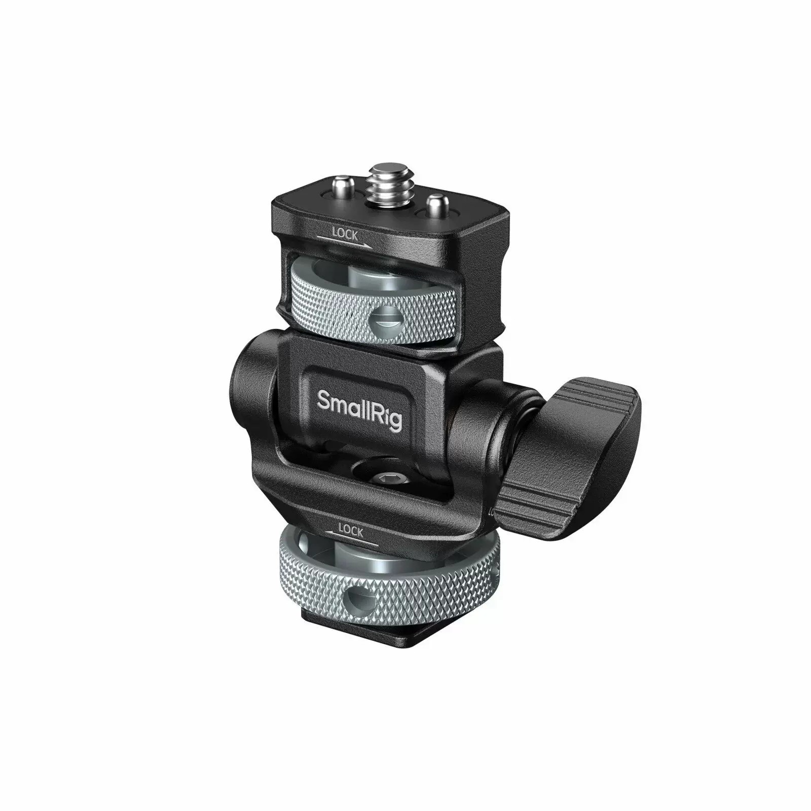 SmallRig 6313 Monitor Support for Horizontal & Vertical Shooting with Cold Shoe Mount 監視器支架 圖文描述 04
