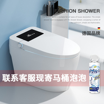 German smart toilet integrated automatic household no pressure limit flushing voice foam electric toilet