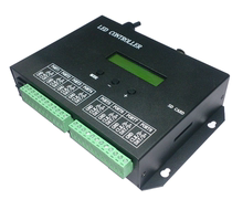 LED lamp with full color controller H813SA synchronous intelligent programming to pick up DMX512 control desk eight-mouth offline ktv