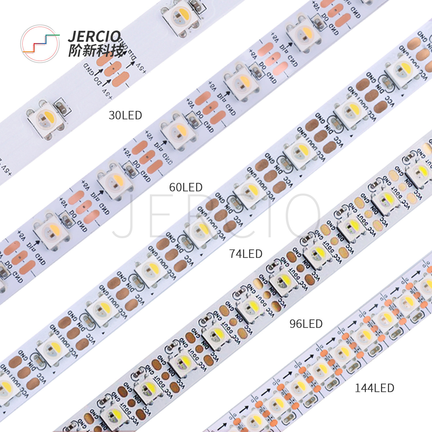 5v full color RGB white light led strip SK6812RGBW built-in IC5050 patch programmable phantom light bar