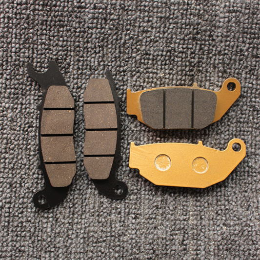 Suitable for silver little monster Wangjiang big doll MSX125 little monkey M3 locomotive front and rear disc brake pad brake leather steel