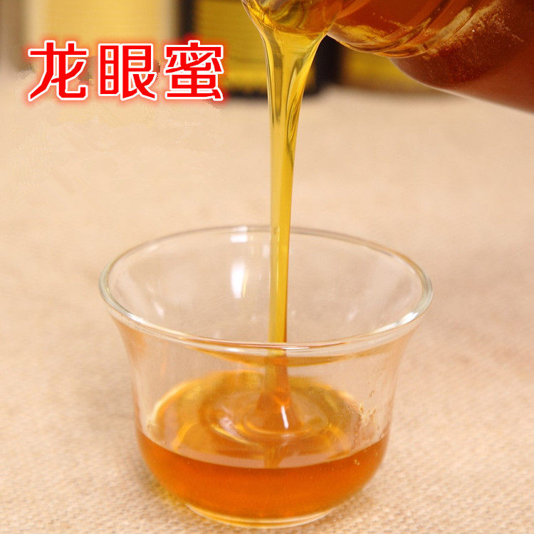 Longan honey Guangdong farmhouse-produced pure natural honey longan honey original honey bee soil honey 500g new honey