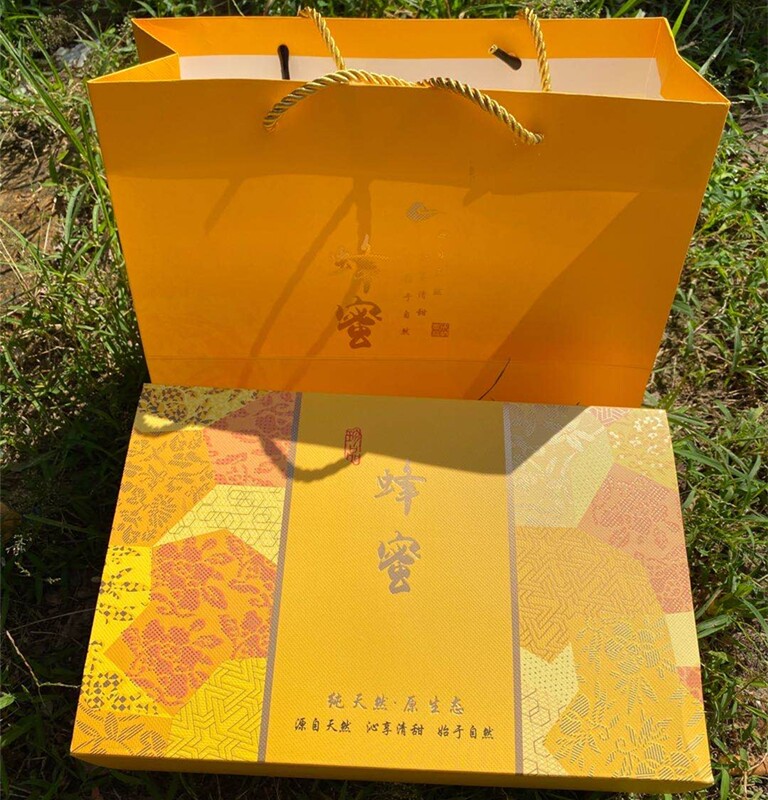 Pure Lychee Honey Dragon Eyed Honey Natural Honey Gift Box Dress 1000g Over Festival Gift Gift-gig Parent Hand Gift Bag