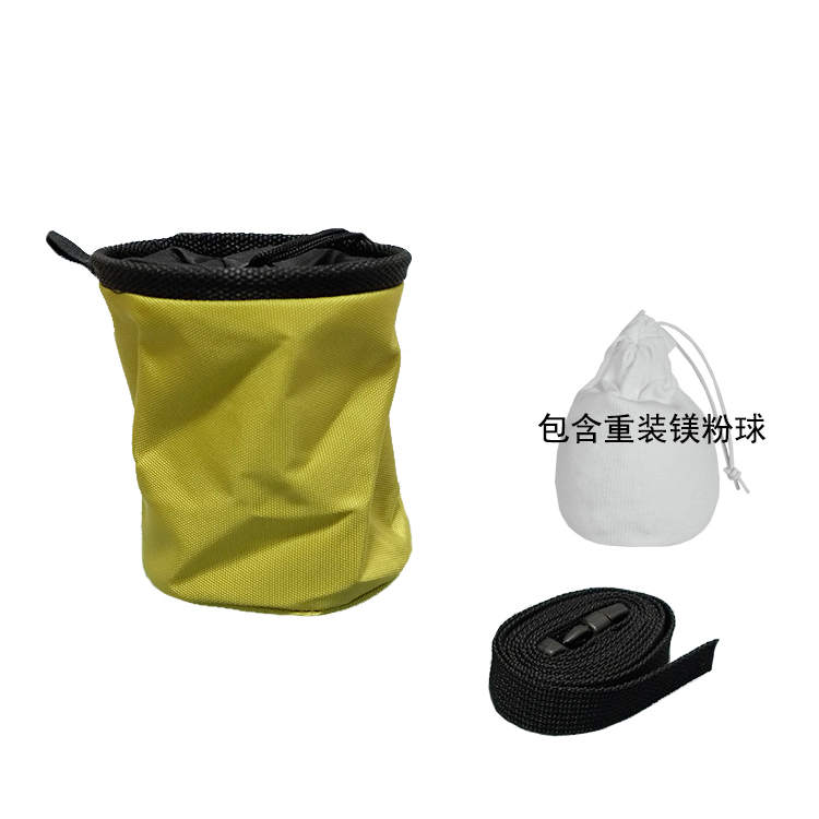 Jahanson Outdoor Sports Climbing Gym Magnesium Powder Bag Bouldering Storage Bag Belt Send Belt Send Powder Ball