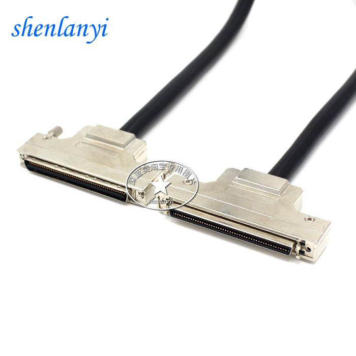 SCSI HPCN100M F male and female connecting wire iron shell screw