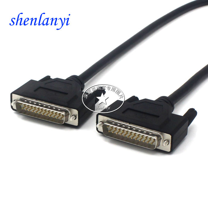 Set to make DB25 public connection line 25 Core data line pure copper double twisted cable with shield 28AWG
