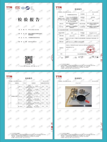 На открытом воздушном кемпинге 304 горшка из нержавеющей стали может сложить ручку -Фриоварная сковара для кампольной плита плита