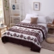 Cộng thêm tấm nhung, một mảnh, mùa đông dày, flannel, ký túc xá sinh viên độc thân, chăn lông cừu san hô đôi, 1,8m tấm ra trải nệm