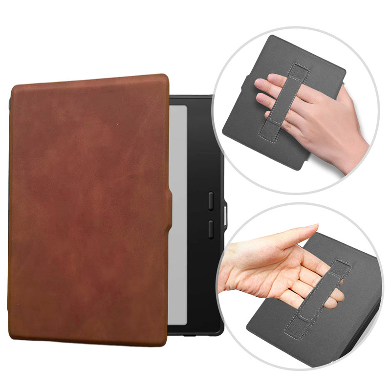 Suitable for Boox Page 7inch Protective Case Galileo/Raphael Soft Shell Case Go Color 7inch 2Nd Generation Hand Rest Full Cover Leaf 2/3/3C E-Book Protective Case Go7