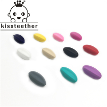 Diy Necklace Accessories Silicone Grindstone Toy Silicone Bread Shaped Tooth Gum Child Bites Tooth Stick