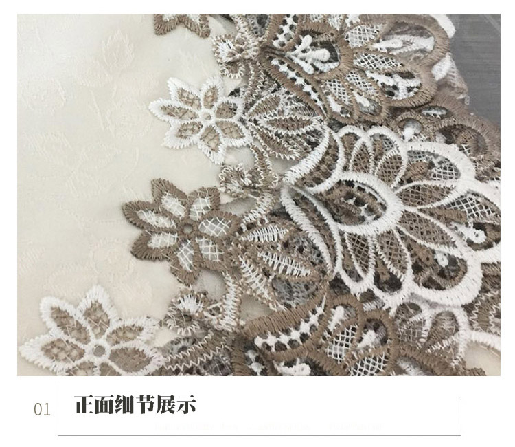 Châu Âu cờ bàn nhỏ hình bầu dục phương pháp khăn trải bàn Mỹ ren bàn cà phê mat vải cao cấp nhà sang trọng khăn - Khăn trải bàn khăn phủ bàn