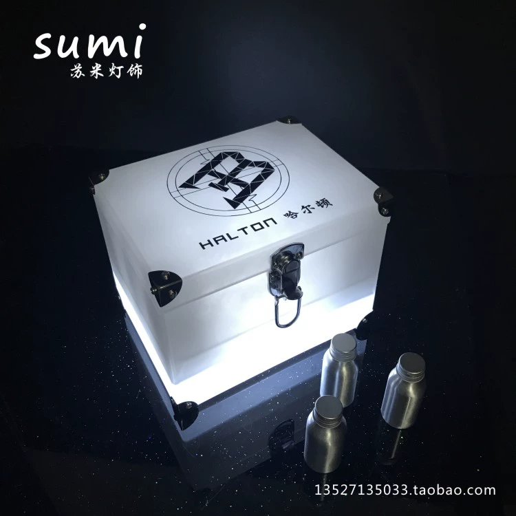 Quầy bar riêng rượu tùy chỉnh ly mật khẩu hộp VIP ly độc quyền với hộp rượu cocktail KTV Bộ rượu vang VIP - Rượu vang