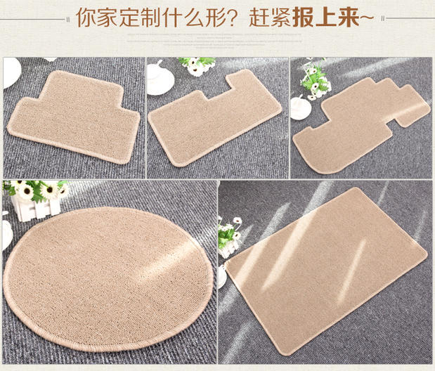 Thảm tùy chỉnh cửa mat cửa ra vào sàn mat mỏng văn phòng phòng khách nhà bếp mat nhà phòng ngủ đầy đủ cửa hàng tùy chỉnh - Thảm thảm ngủ