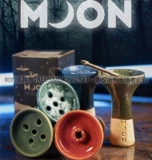 Луна русская дымовая чаша кальян чаша керамика голова Шиша Голова арабская вода аксессуары дым