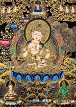 Boutique Vajra Vajra Vajra Nepal pure hand-painted pure hand-made Tibetan Thangka hanging paintings