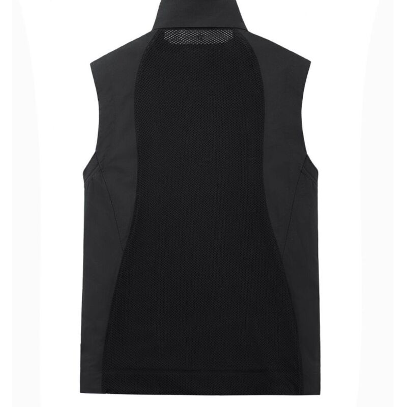 European Trendy Brand Summer New Black Slim-Fit Sleeveless Jacket Vest Simple Fashion Outdoor High-End Summer